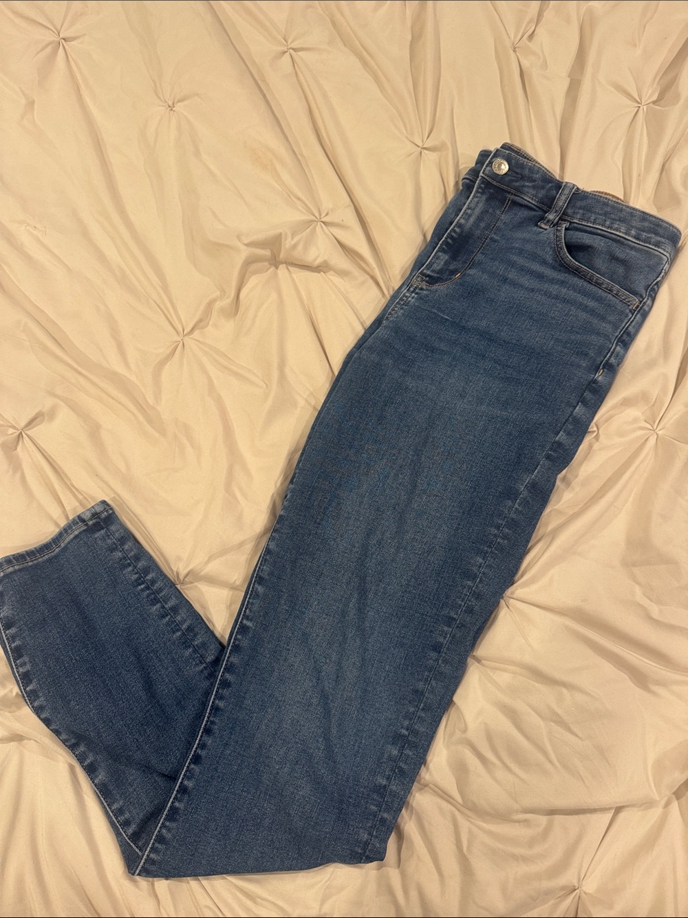 American Eagle Outfitters Dark Blue Skinny Jeans